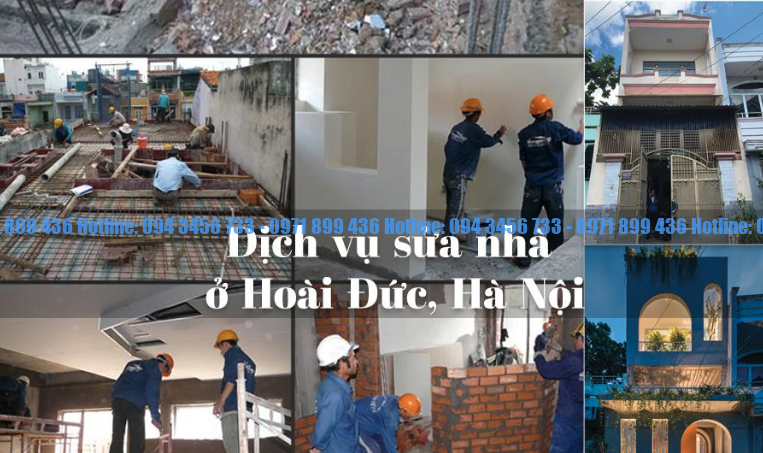 Bảng giá thi công sửa chữa nhà