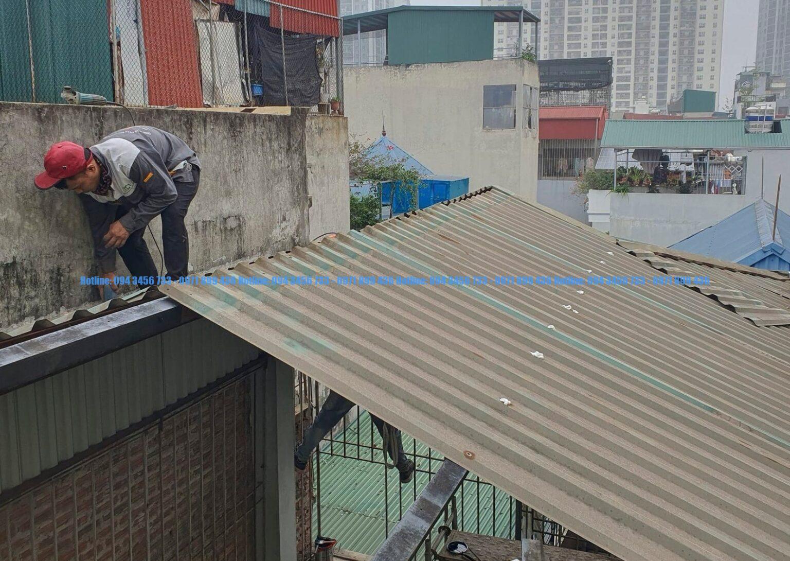 Chống Dột Mái Nhà Hà Nội 2026 - Dứt Điểm, Bảo Hành